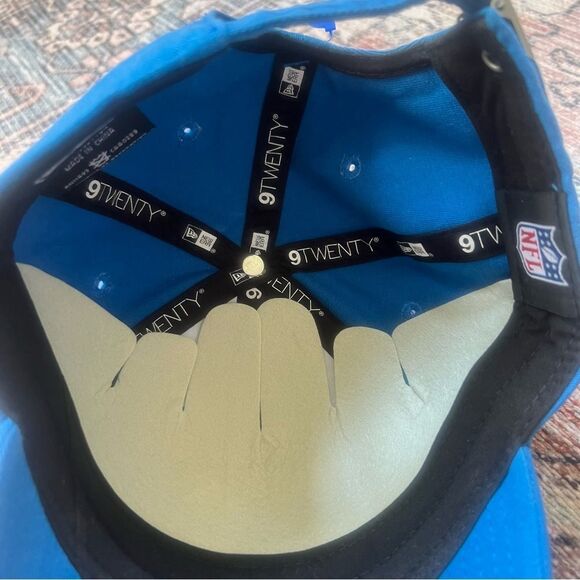 New Era NWT Detroit Lions NFL Football Blue NFL Cap Embroidered Logo Hat OSFA - Picture 5 of 7